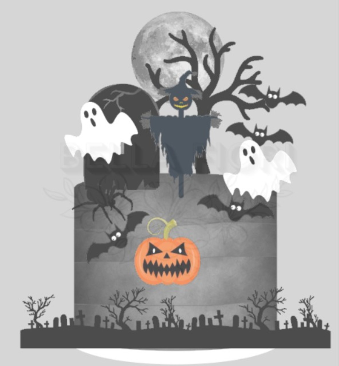 Arquivo de Corte Topo Bolo Halloween 2010 (9) Bf