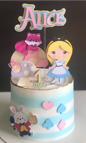 Arquivo: Topo de Bolo Alice Cute - Camadas
