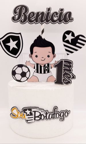 Arquivo De Corte Topo De Bolo Baby Botafogo Studio