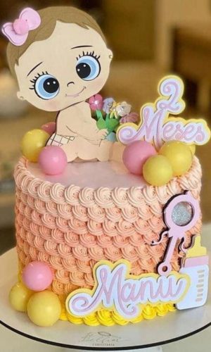 Arquivo de corte Topo de Bolo Baby Cute STUDIO
