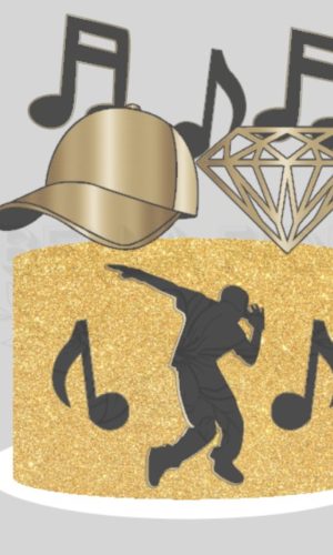 Arquivo de Corte Topo de Bolo Baile Funk 17 - Bf