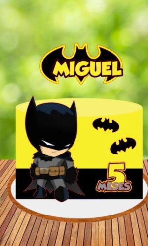 Arquivo de Corte Topo de Bolo Batman 11 - Studio