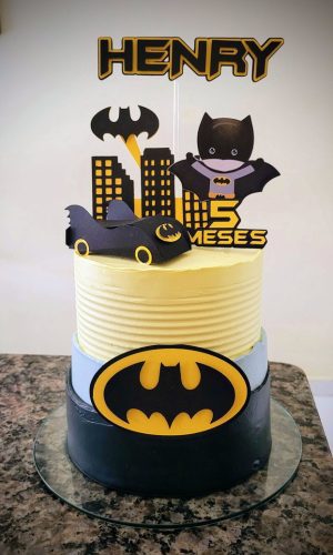 Arquivo De Corte Topo De Bolo Batman Baby Studio