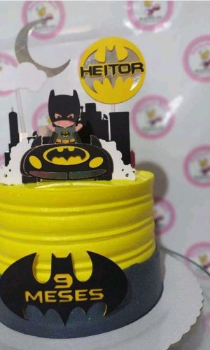 Arquivo de corte topo de bolo BATMAN CUTE