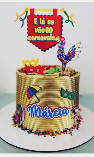 Arquivo de Corte - Topo de bolo Carnaval