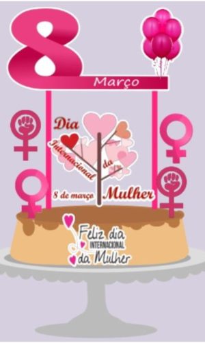 Arquivo de Corte - Topo de Bolo (dia das Mulheres) 5