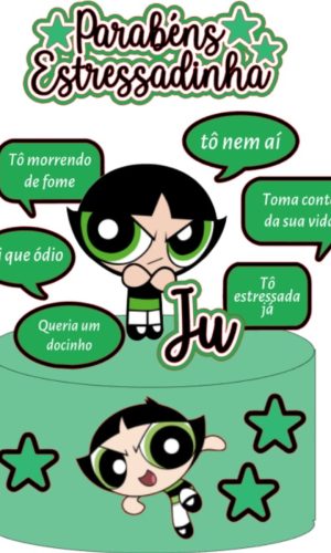 Arquivo de Corte Topo de Bolo Docinho