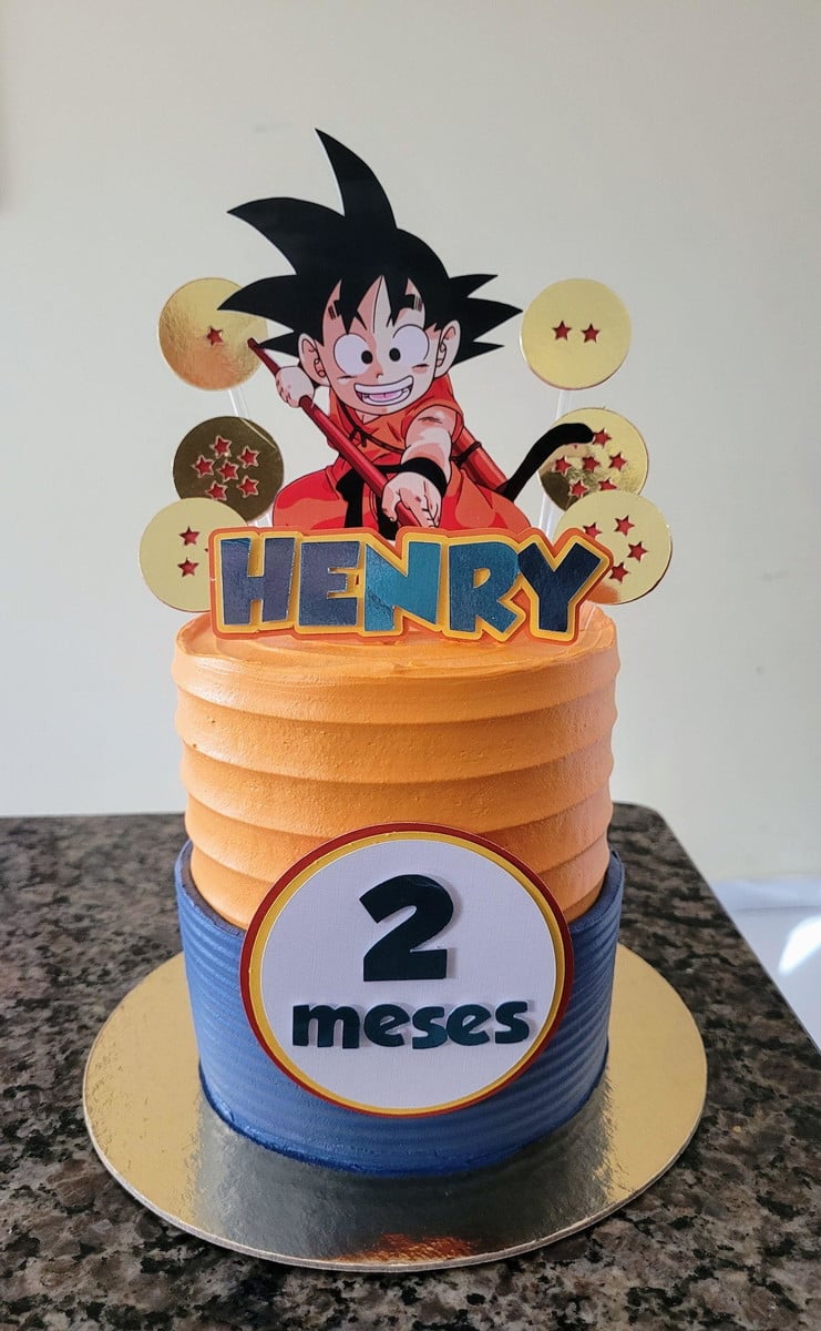 Arquivo De Corte Topo De Bolo Drangol Ball Z Baby Studio