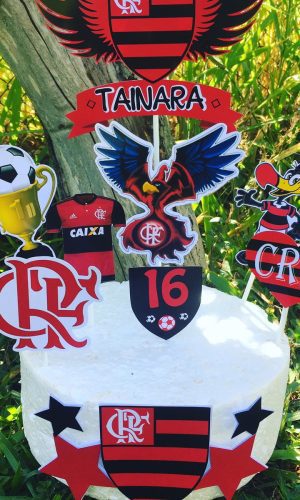 Arquivo de Corte Topo de Bolo Flamengo