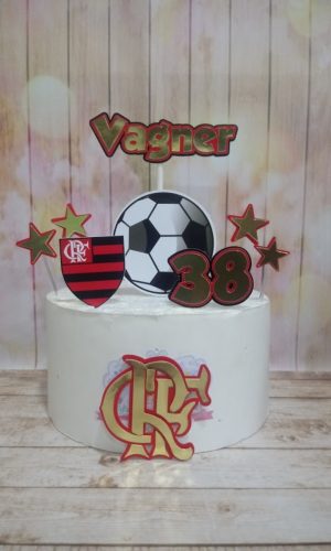 Arquivo de Corte Topo de Bolo Flamengo
