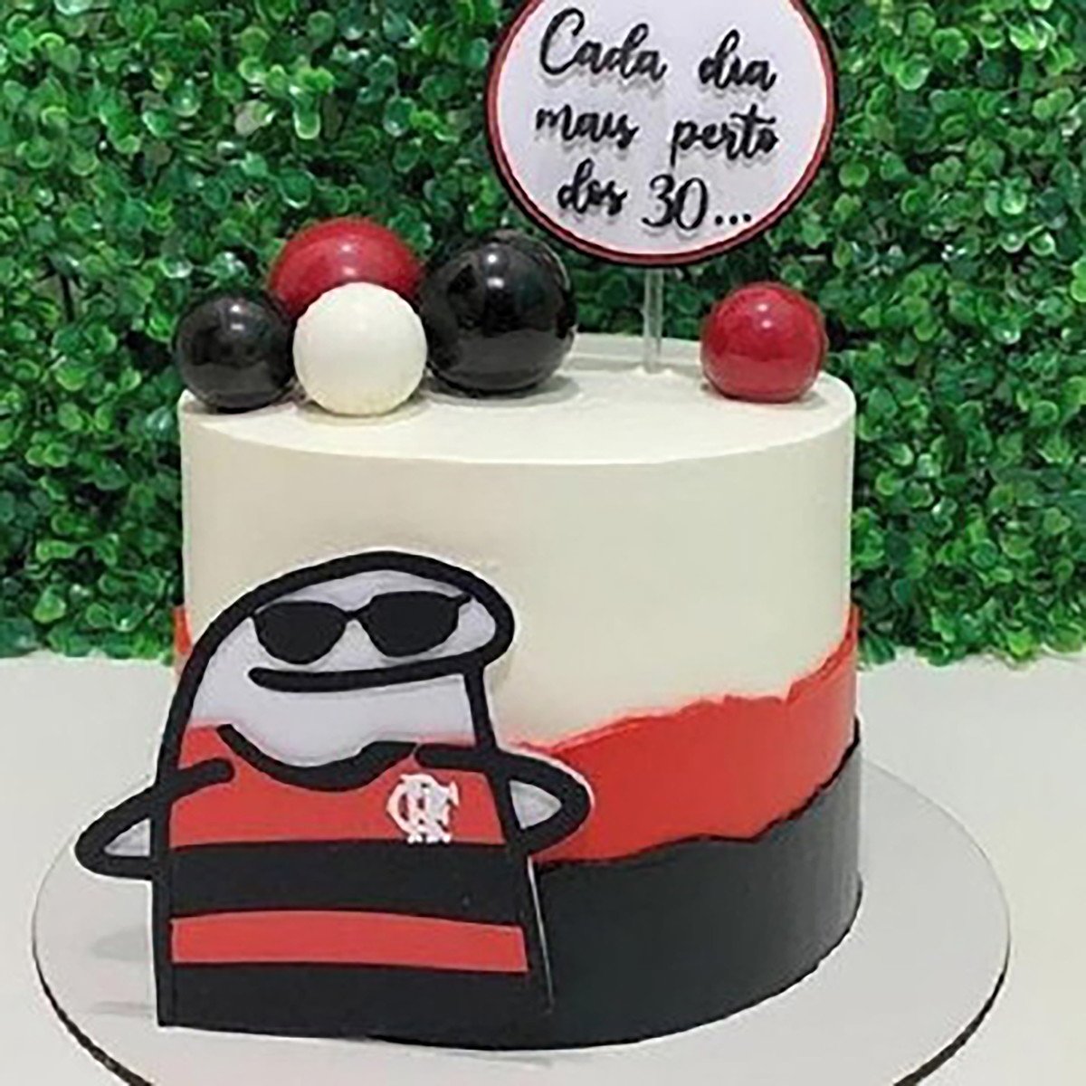 Arquivo de Corte Topo de Bolo Flork Flamengo 002