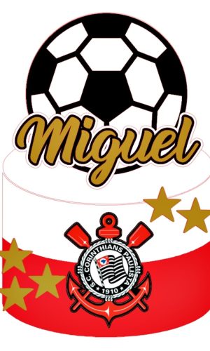 Arquivo de Corte - Topo de Bolo Futebol