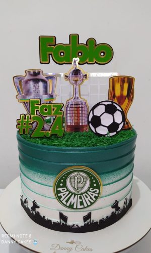 Arquivo de Corte Topo de Bolo Futebol