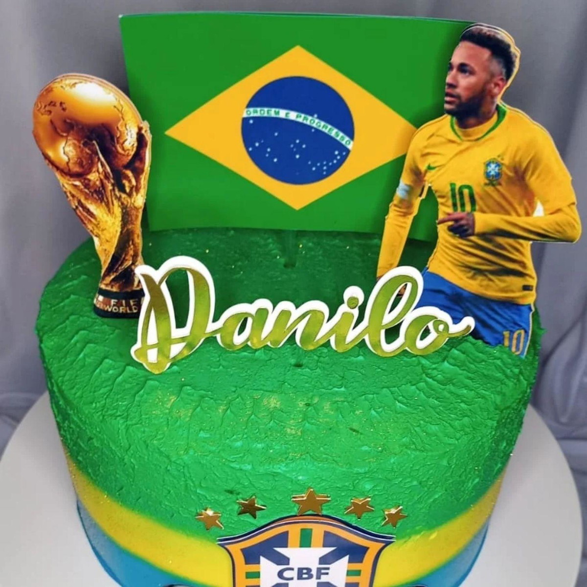 Arquivo de Corte Topo de Bolo Futebol - Imagem 3
