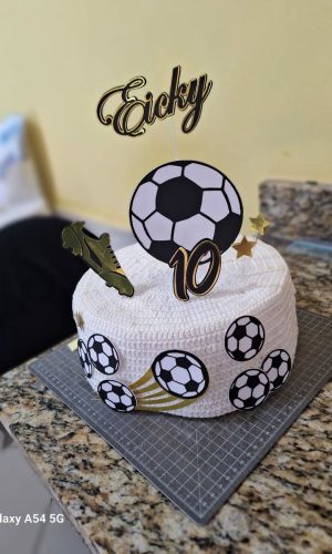 Arquivo de Corte - Topo de Bolo Futebol