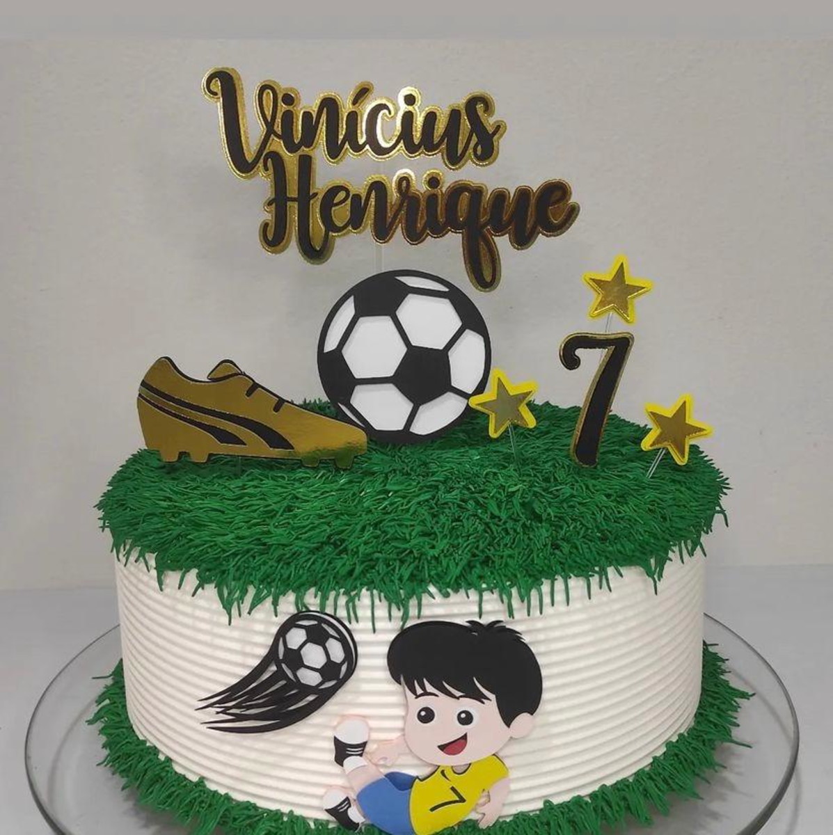 Arquivo de Corte Topo de Bolo Futebol
