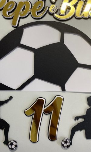 Arquivo de Corte Topo de Bolo Futebol
