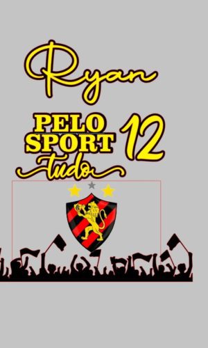 Arquivo de Corte Topo de Bolo Futebol Sport