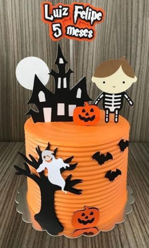 Arquivo de Corte Topo de Bolo Halloween em Camadas 1447
