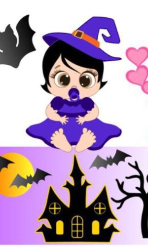 Arquivo de Corte Topo de Bolo Halloween em Camadas 5101