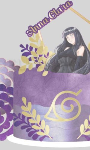 Arquivo de Corte Topo de Bolo Hinata 31 - Bf