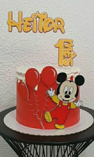 Arquivo de Corte Topo de Bolo Mickey Baby Studio