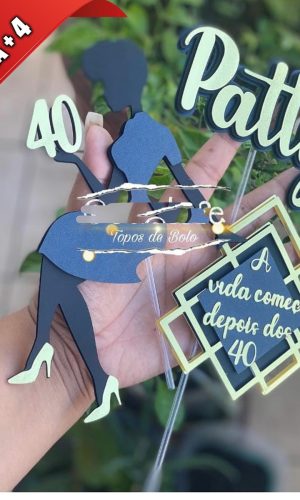 Arquivo de Corte Topo de Bolo Mulheres