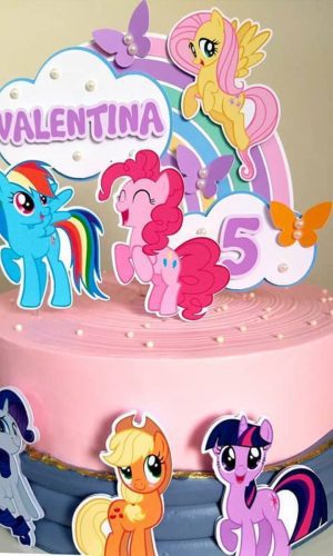 Arquivo de Corte Topo de Bolo My Little Pony 84
