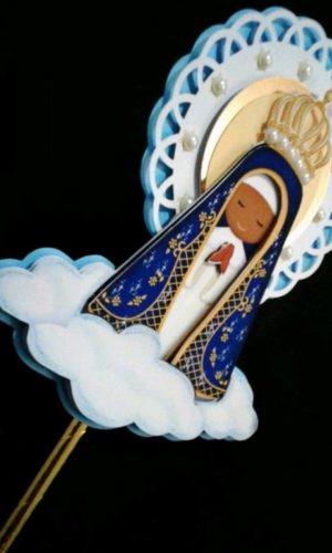 Arquivo de Corte Topo de Bolo Nossa Senhora Aparecida 289