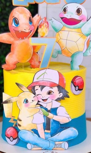 Arquivo de Corte Topo de Bolo Pokemón 1839