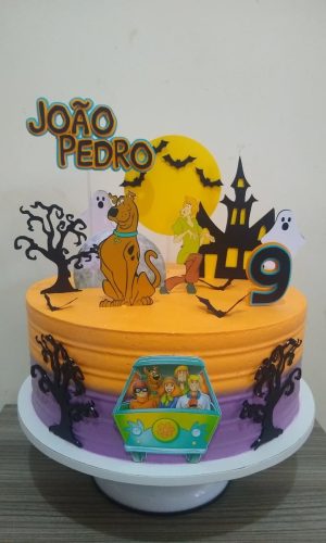 Arquivo de Corte Topo de Bolo Scooby Doo Ganhe +3 Produtos