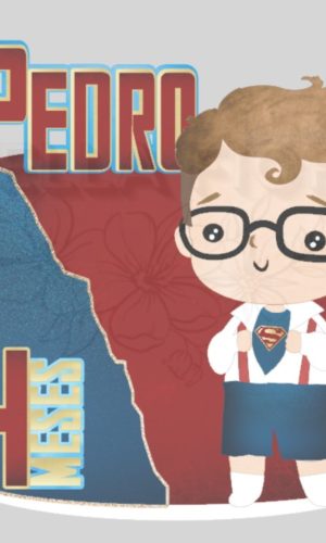 Arquivo de Corte Topo de Bolo Superman Cute Camadinhas - Bf