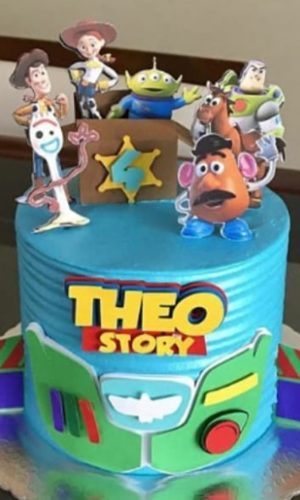 Arquivo de Corte Topo de Bolo Toy Story 413