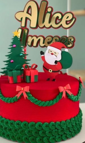 Arquivo de Corte Topo Papai Noel com Saco