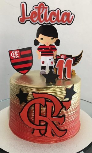 Arquivo de Corte Topo Flamengo Menina
