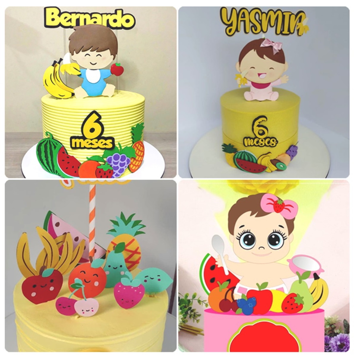 Arquivos de Corte Combo Topos Frutas