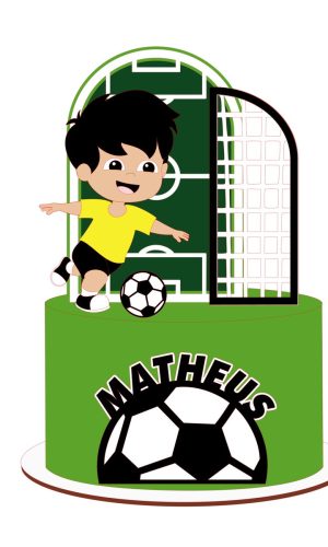 Arquivo de Corte Topo Menino Futebol Studio/pdf