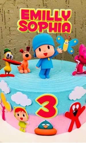 Arquivo de Corte Topo Pocoyo Menina