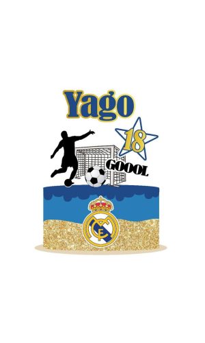 Arquivo de Corte Topo de Bolo Real Madrid