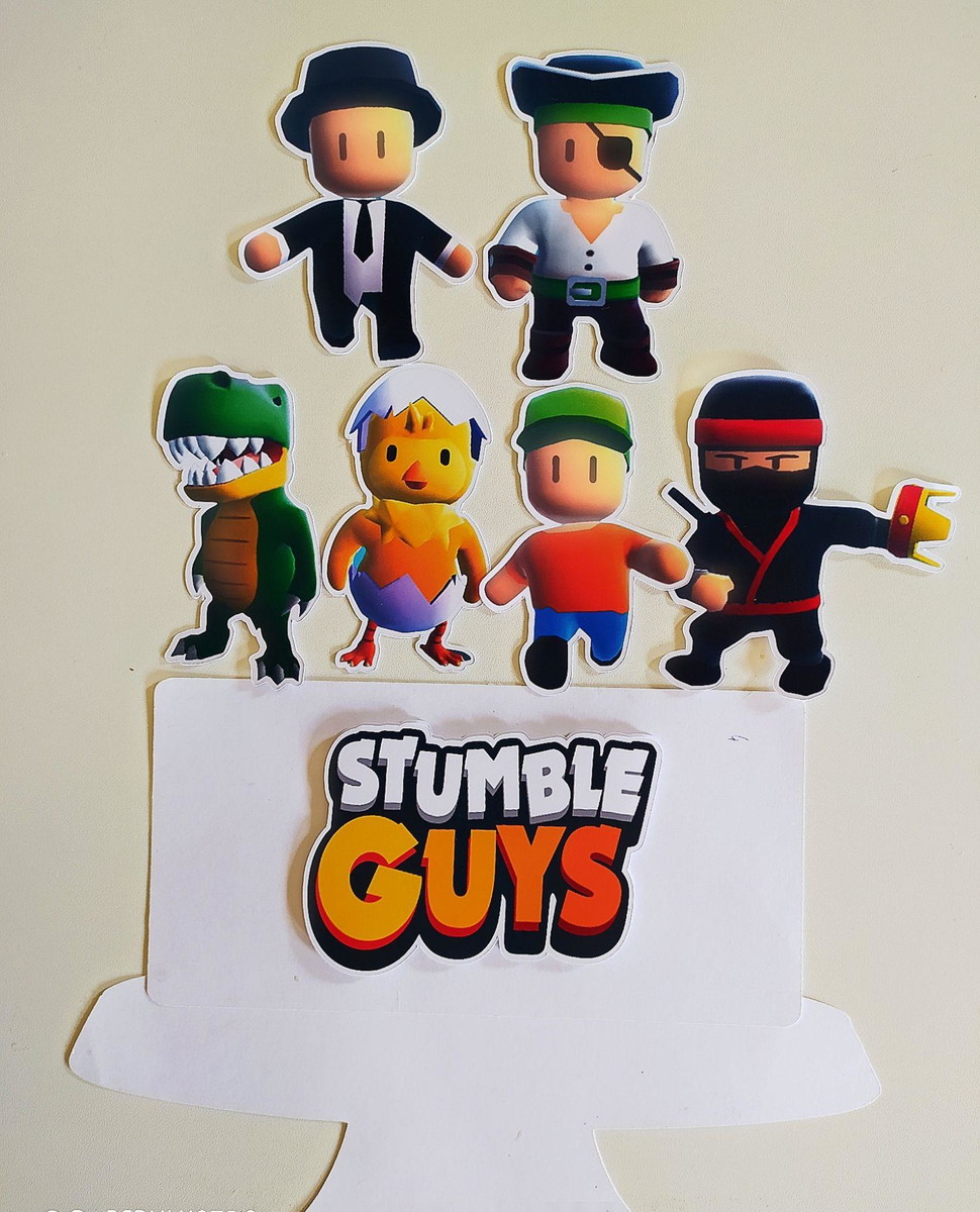 Arquivo de corte Topo Stumble guys+brinde