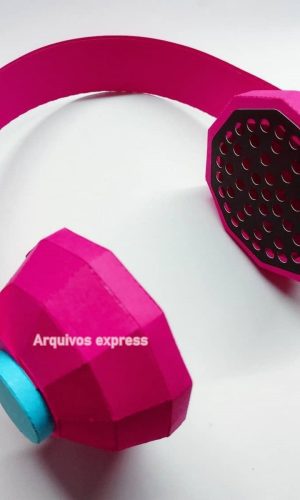Arquivo de Corte Fone 3d