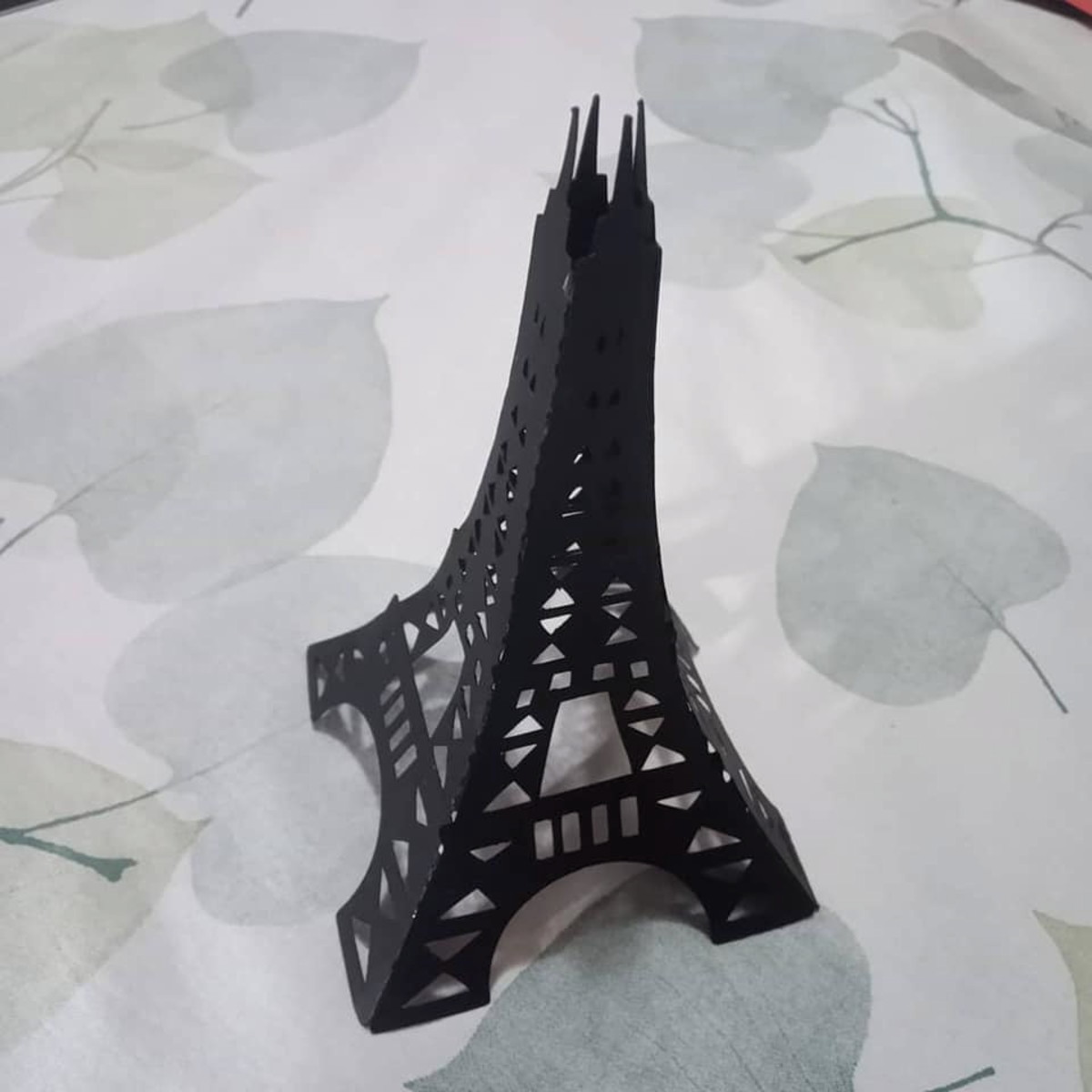 Arquivo de corte torre paris 3d - Imagem 2