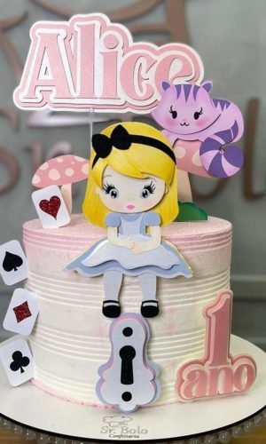 Arquivo De Topo De Bolo Alice No País Das Maravilhas