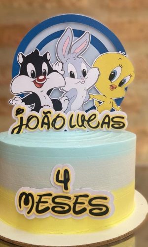 Arquivo de topo de bolo baby looney tunes