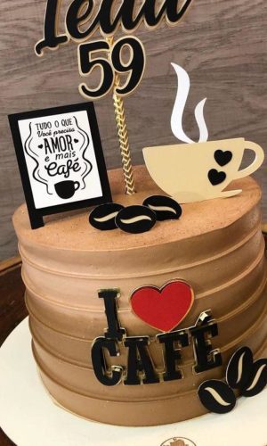 Arquivo de topo de bolo café