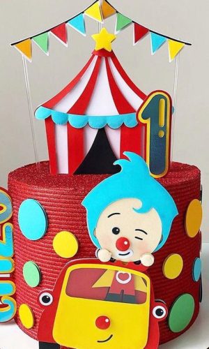 Arquivo de topo de bolo circo