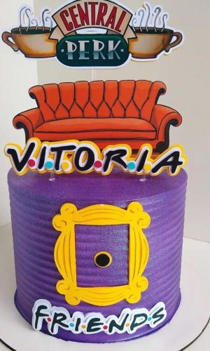 Arquivo de topo de bolo friends