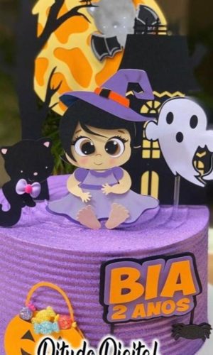 Arquivo de topo de bolo halloween