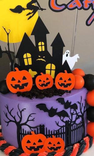 Arquivo de topo de bolo halloween