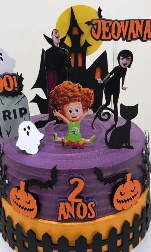 Arquivo de topo de bolo halloween